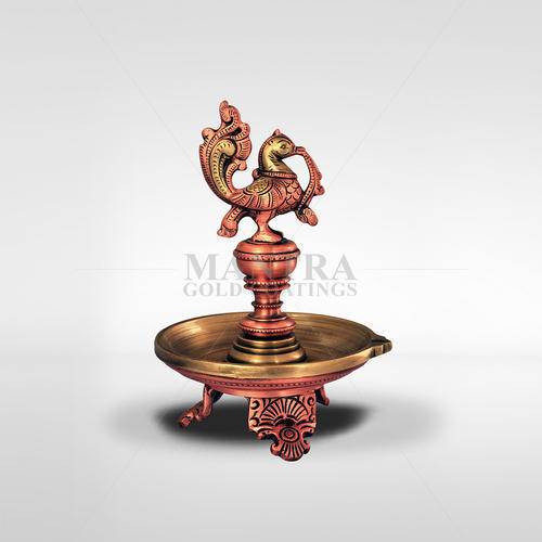 Bronze Annam Lamp with Three Leg