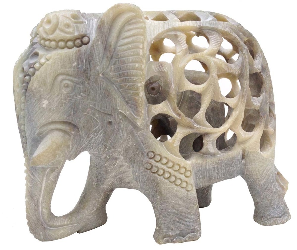 Soapstone Statue of Elephant
