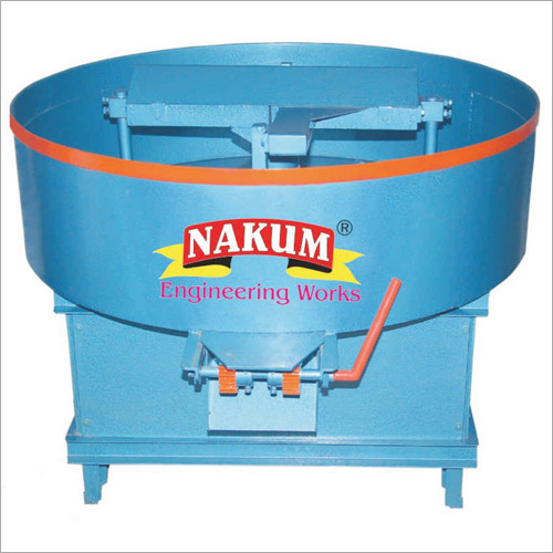 Pan Mixer Machine - Color: Blue