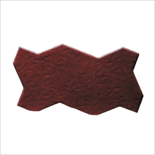 Zig Zag Paver Moulds - Material: Plastic