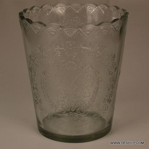 Cut Glass T-Light Candle