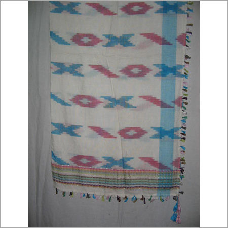 Ikkat Print Handloom Woven Stoles