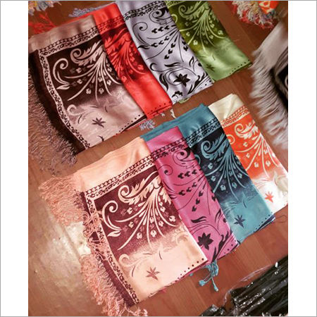 Sating Fabric Print Stoles