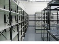 Sheet Metal Racks - Heavy Duty Metal, Different Sizes Available | Powder Coated Black Finish, High Load Capacity For Supermarkets And Warehouses