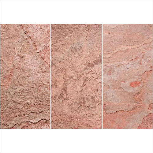 Terra Red Flexible Stone Veneer Application: Flooring