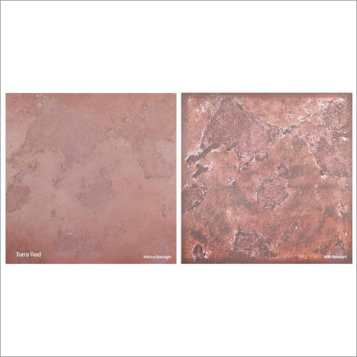 Terra Red Slate Stone Veneer Application: Interior