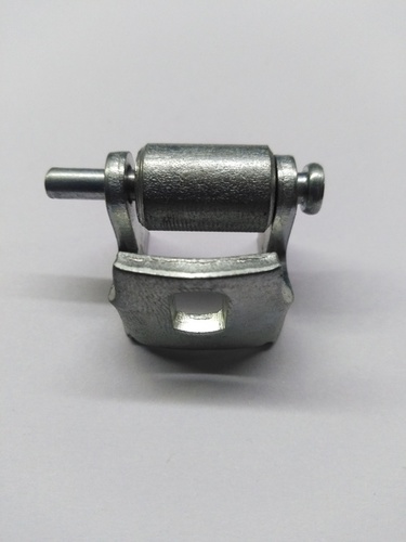 Panel Hinges - Rust Resistant White Zinc Plating, Dimensions 22mm x 22mm x 25mm, Bush Dia 12mm, Pin Dia 4.5mm, Ideal for Switch Gear Cabinets