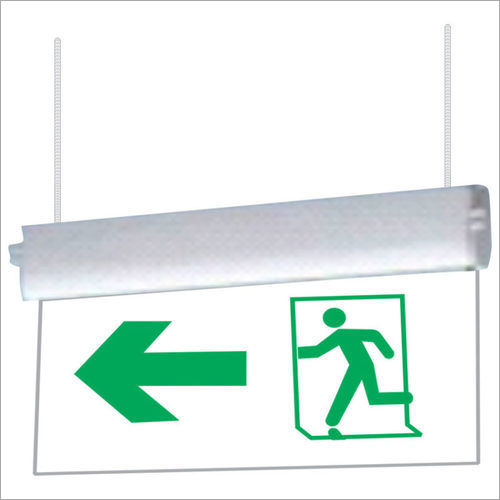 Led Exit Sign Board Application: Industrial