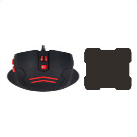 6D Wired Gaming Mouse with Mousepad