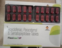 Aceclofenac 100 mg & Paracetamol 325 mg & Serratiopeptidase 15 mg