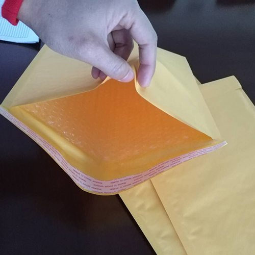 Yellow Paper Packaging Bag