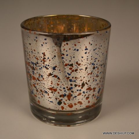 Silver Decor Candle Holder