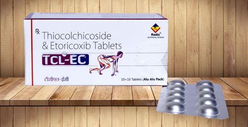 Etoricoxib 60 mg And Thiocholchicoside 4 mg Tablets