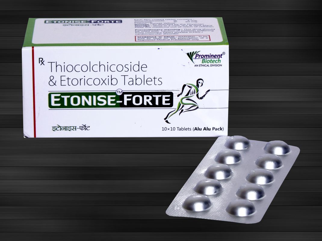 Etoricoxib 60 mg & Thiocholchicoside 4 mg