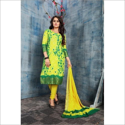 Multi Batik Cotton Dress Material for Women