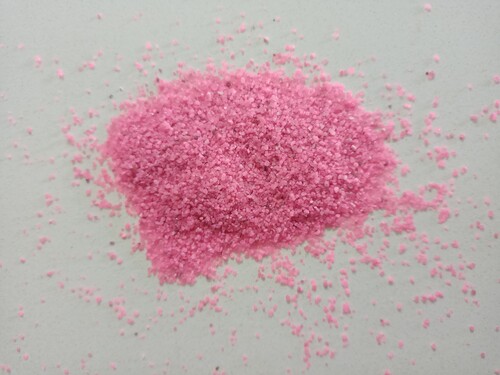 Color coated silica sand for wall texture application used UV stable color coated