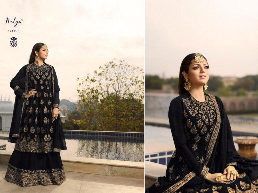 Anarkali Embroidery Salwar Suit