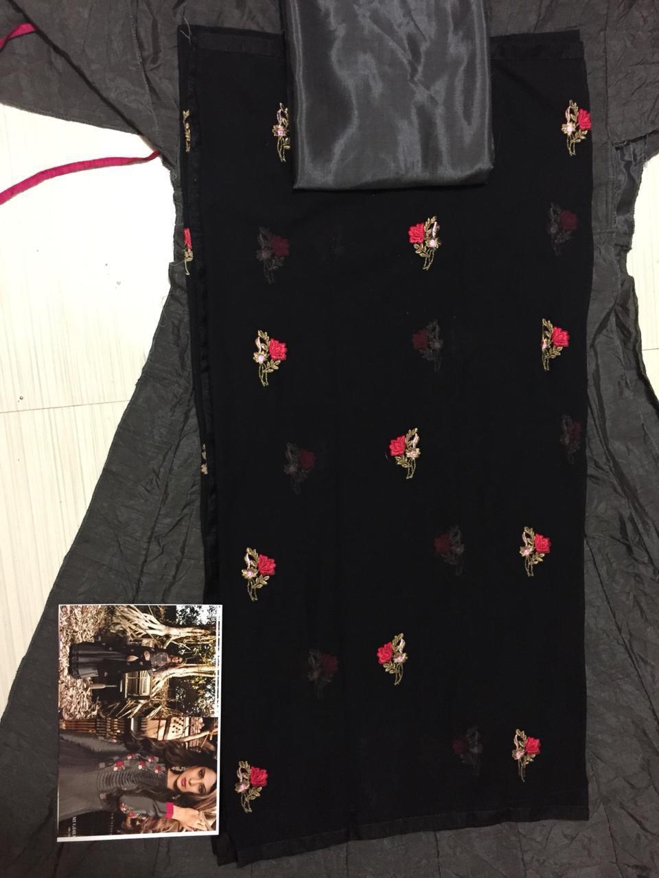 Cotton Embroidery Suit
