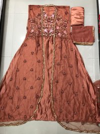 Heavy Embroidery Anarkali Suit