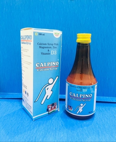 Calcium And Vitamin D3 Syrup Dosage Form: Liquid