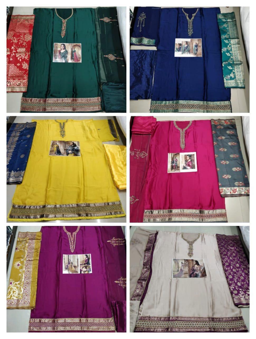 Embroidery Cotton Salwar Suit Wholesale