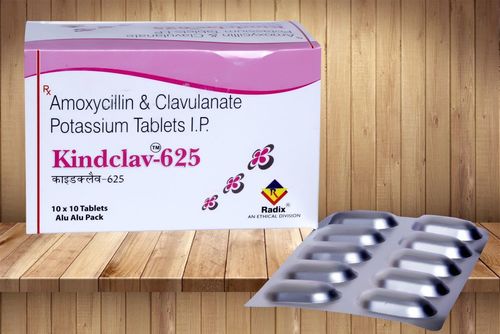 Amoxycillin 500 mg & Clavulanic acid 125 mg Tablets