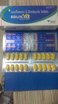 Levofloxacin 250 mg & Ornidazole 500 mg Tablet