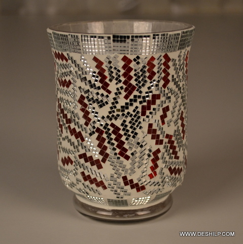 Modern Art Beautiful Glass Candle Holder