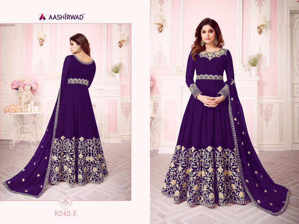 Ladies Embroidered Anarkali Suit