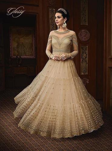 Party Wear Embroideried Anarkali Suit