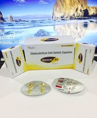 Cholecalciferol Vitamin D3 - 60,000 Iu Softgel Capsules | Strengthen Bones, Nutritional Supplement, Suitable For All