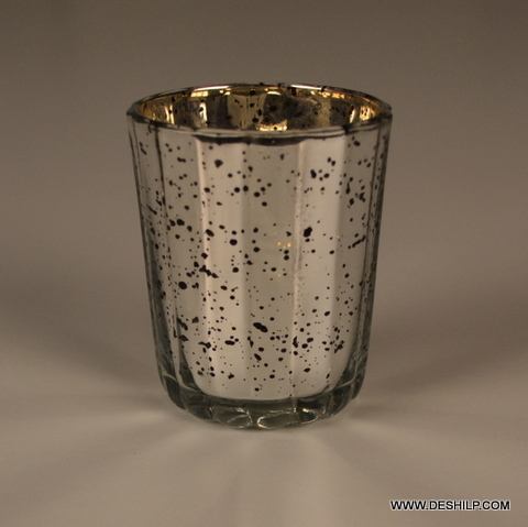 Silver Decor Candle Holder