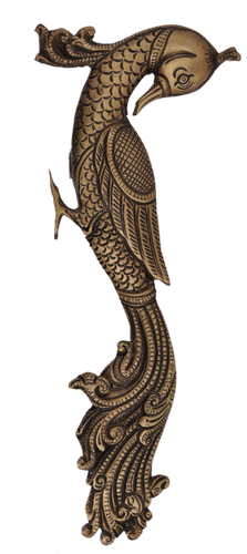 Peacock Door Handle