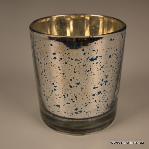 Small Silver Candle Gilasiya