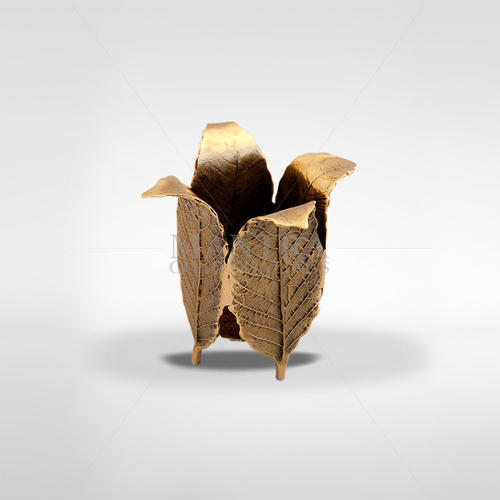 Brass Leaf Pen Stand