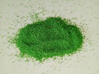 Wholesale Price Royal Parrot Green Hard Colored Silica coated sand and  color sand for flooring and wall cladding