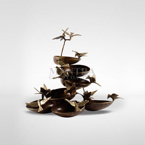 Bronze Bird Fountain