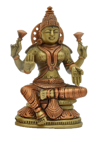 Lakshmi Statue with Base 5inch