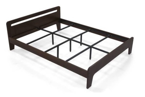 Double Bed: Style-1 No Assembly Required