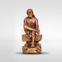 Brass Sai Baba Statue
