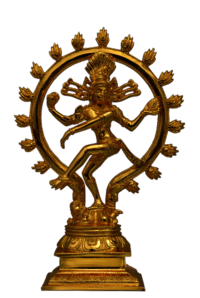 Nataraja Brass Idol - 26x17 Inches, Gold Plated Finish | Easy To Clean, Hindu Religious Theme, Dynamic Dance Representation