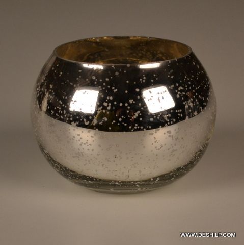 Silver T Light Candle Holder