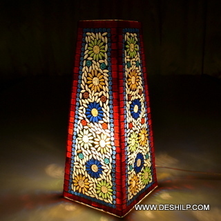 Mosaic Handicraft Glass Table Lamp