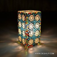 Beautiful Mosaic Glass Table Lamp