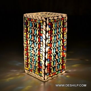 Small Size Mosaic Glass Table Lamp