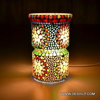 Mosaic Decorative Glass Table Lamp