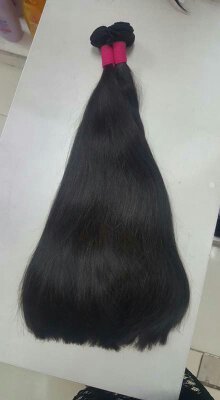 Double Drawn Straight Hair