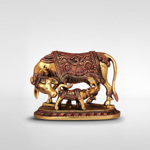 Brass Cow and Calf Brass Cow and Calf