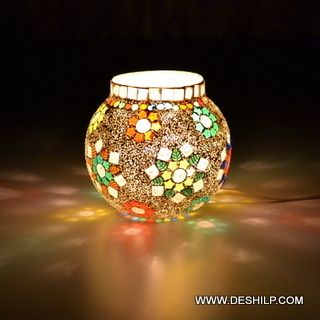 Glass Mosaic Lamp