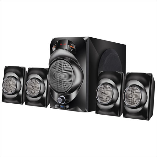 Black Multimedia Speaker Manual